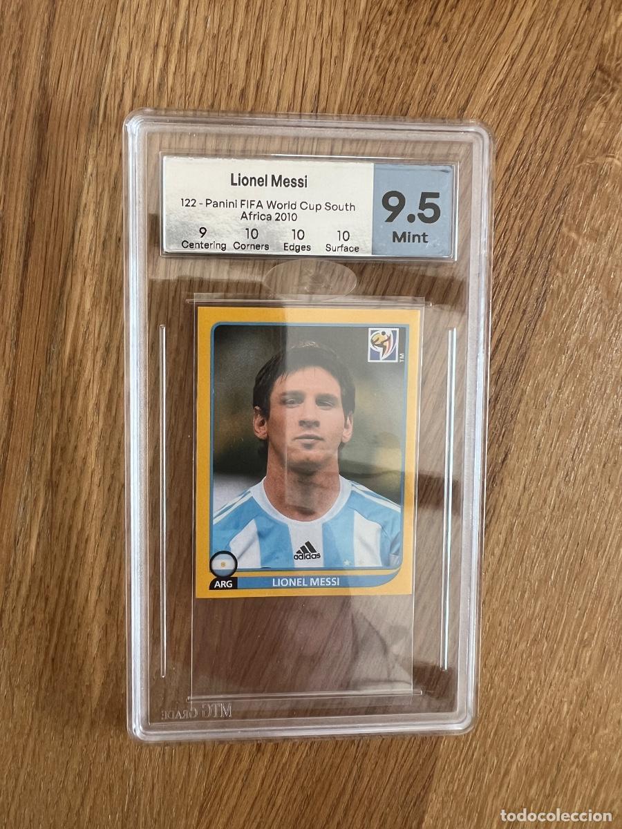 Cromos de F&uacute;tbol: Cromo Messi Sud&aacute;frica 2010 suizo swiss