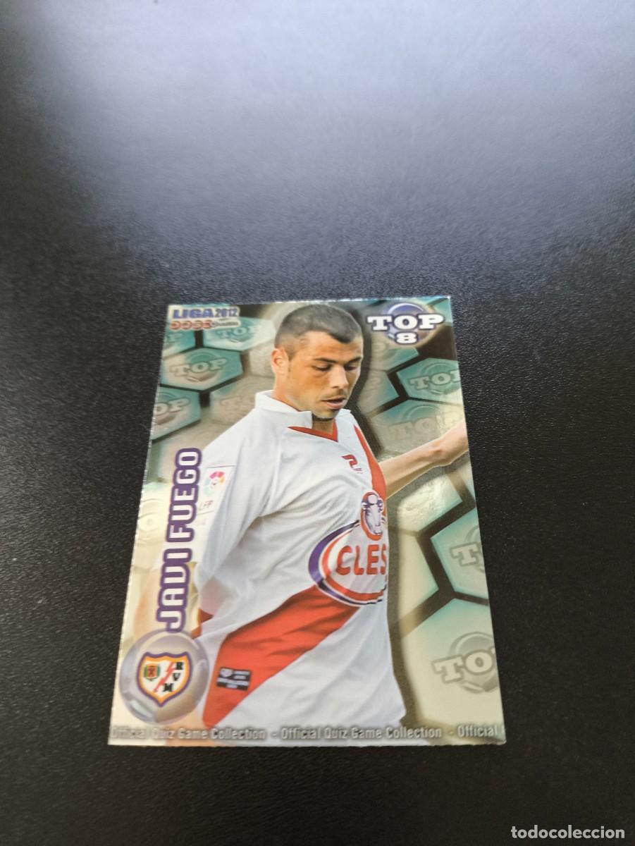 Cromos de F&uacute;tbol: 612 JAVI FUEGO RAYO VALLECANO AZUL TOP 8 MUNDICROMO LIGA 2011 2012 11 12 NO PANINI ESTE MEGACRACKS
