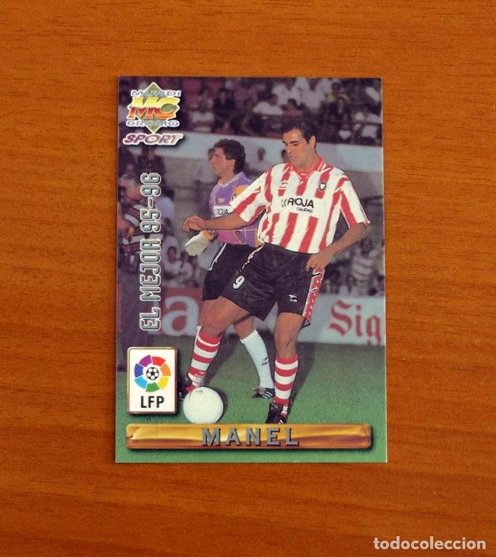 Cromos de F&uacute;tbol: Logro&ntilde;&eacute;s -N&ordm; 420 Manel El Mejor 95-96-Mundicromo Las Fichas Liga de F&uacute;tbol 1996-1997-96-97