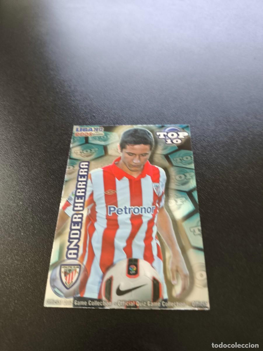 Figurine di Calcio: 617 ANDER HERRERA BILBAO AZUL TOP 10 MUNDICROMO LIGA 2011 2012 11 12 NO PANINI ESTE MEGACRACKS