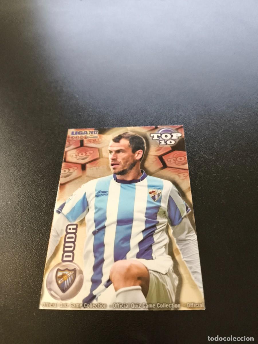 Cromos de F&uacute;tbol: 619 DUDA MALAGA CORREGI DO ROJO TOP 10 MUNDICROMO LIGA 2011 2012 11 12 NO PANINI ESTE MEGACRACKS