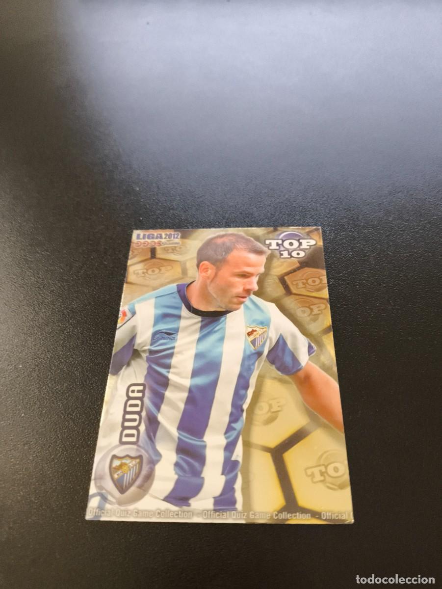Cromos de F&uacute;tbol: 619 DUDA MALAGA ERROR DORADO TOP 10 MUNDICROMO LIGA 2011 2012 11 12 NO PANINI ESTE MEGACRACKS