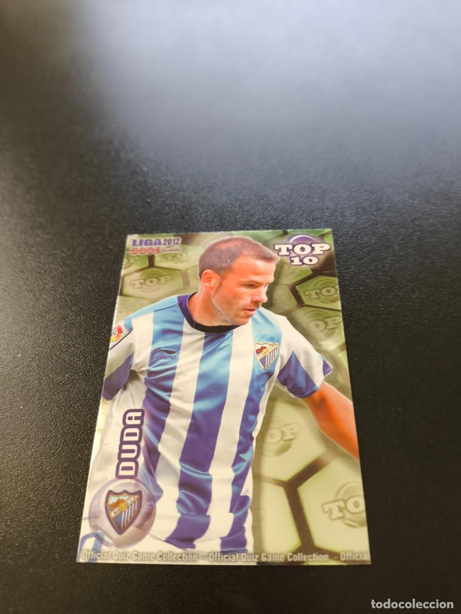 Cromos de F&uacute;tbol: 619 DUDA MALAGA ERROR VERDE TOP 10 MUNDICROMO LIGA 2011 2012 11 12 NO PANINI ESTE MEGACRACKS