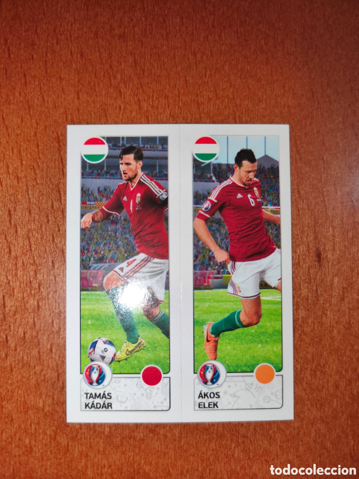 Cromos de F&uacute;tbol: Tamas Kadar/Akos Elek n&deg;658 UEFA Euro 2016 Hungr&iacute;a