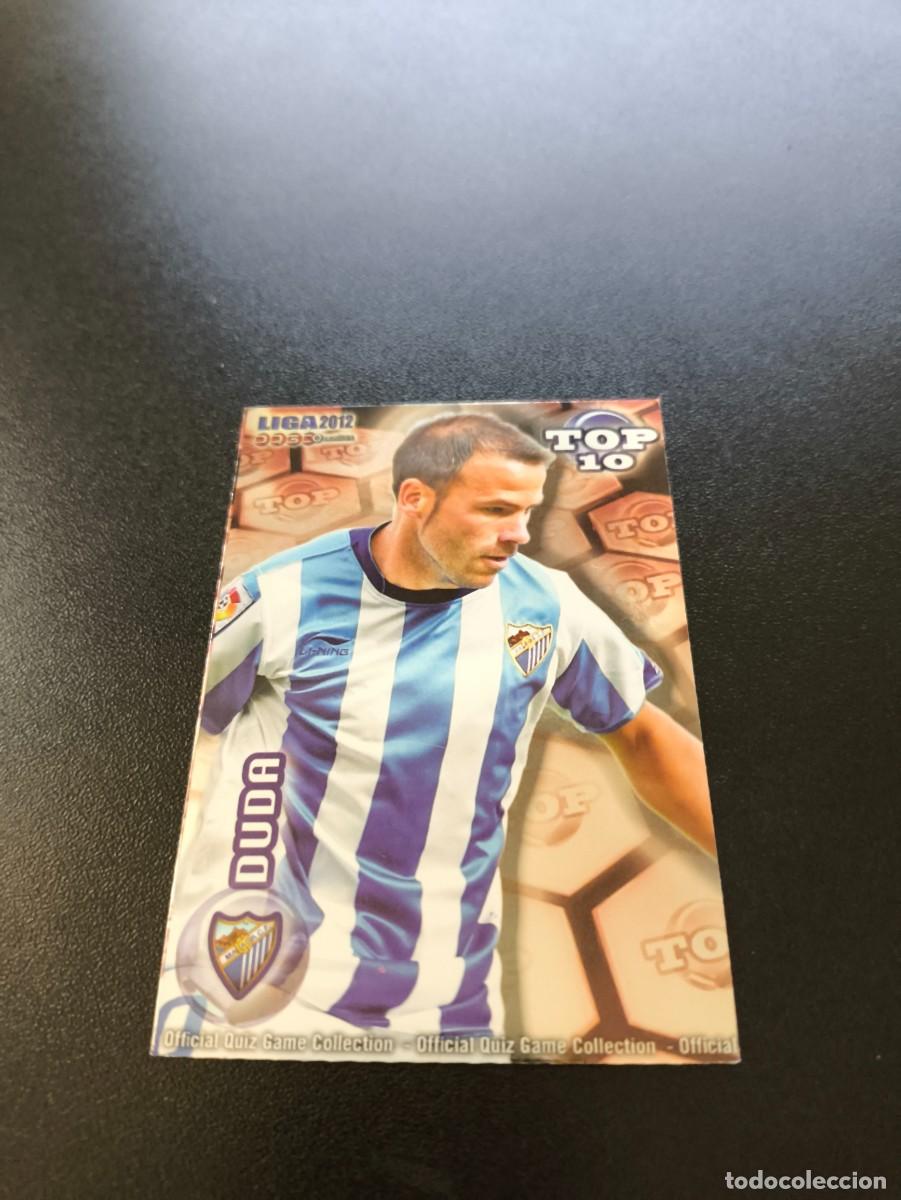Cromos de F&uacute;tbol: 619 DUDA MALAGA ERROR ROJO TOP 10 MUNDICROMO LIGA 2011 2012 11 12 NO PANINI ESTE MEGACRACKS