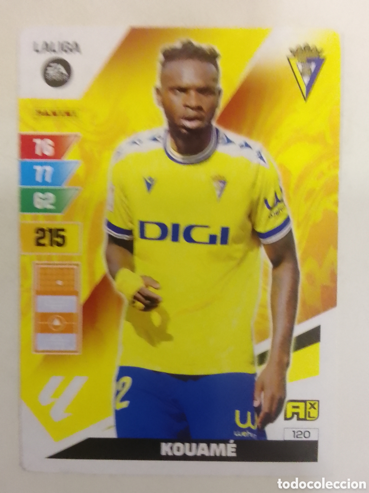 Cromos de F&uacute;tbol: Adrenalyn XL 2023-24 Kouam&eacute; &bull; C&aacute;diz.
