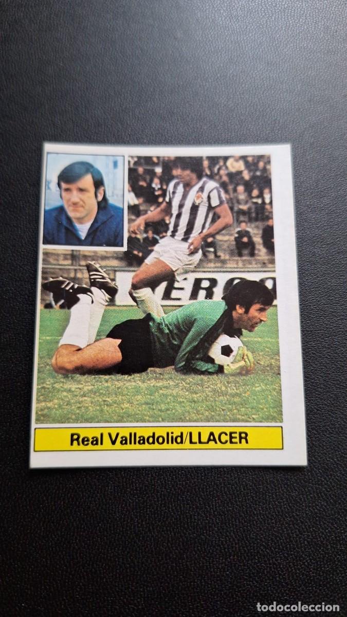 Cromos de F&uacute;tbol: CROMO DE FUTBOL LIGA ESTE LLACER VALLADOLID NUNCA PEGADO 81 82 1981 1982