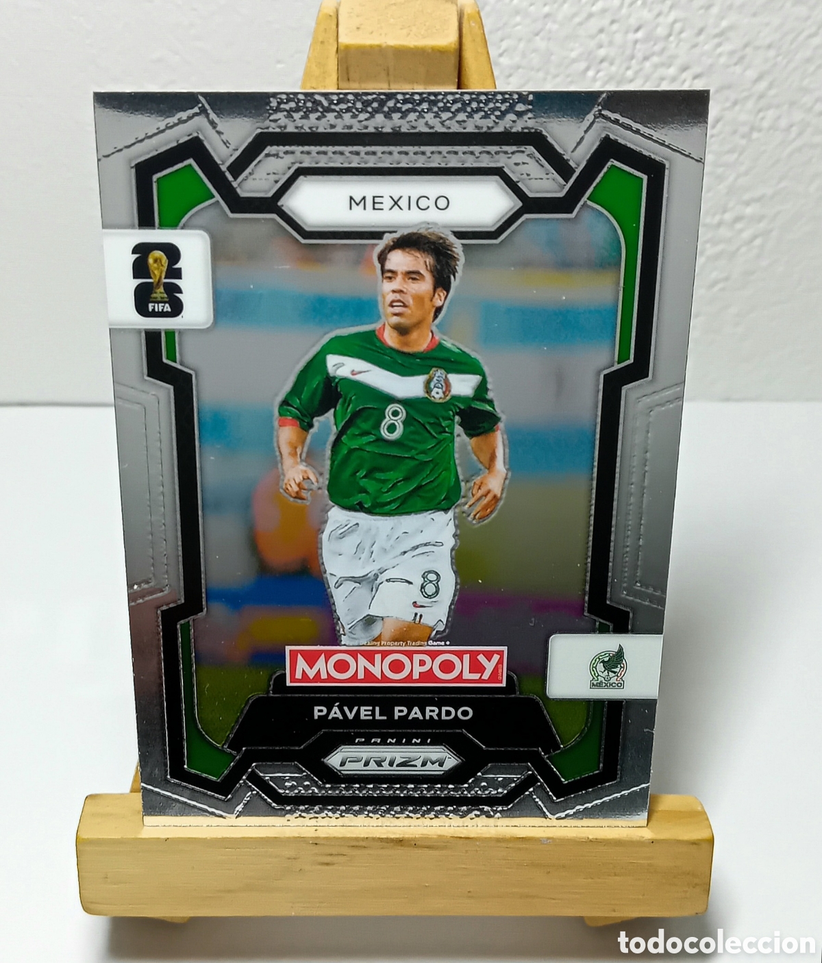Cromos de F&uacute;tbol: PAVEL PARDO 2026 MEXICO MONOPOLY PRIZM PANINI.