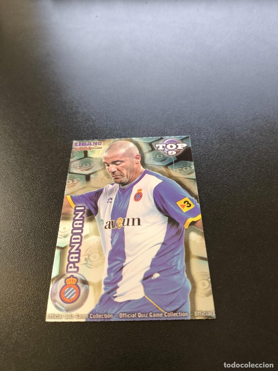 Cromos de F&uacute;tbol: 625 PANDIANI ESPANYOL ALTA AZUL TOP 10 MUNDICROMO LIGA 2011 2012 11 12 NO PANINI ESTE MEGACRACKS