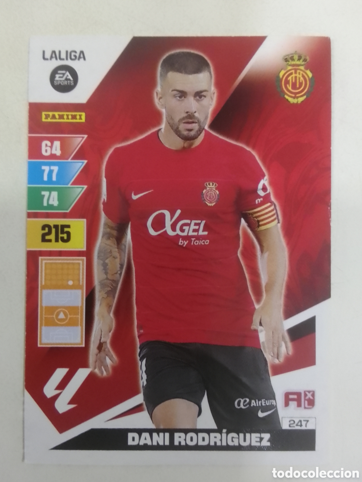 Cromos de F&uacute;tbol: Adrenalyn XL 2023-24 n&deg; 247 Dani Rodr&iacute;guez &bull; Mallorca.