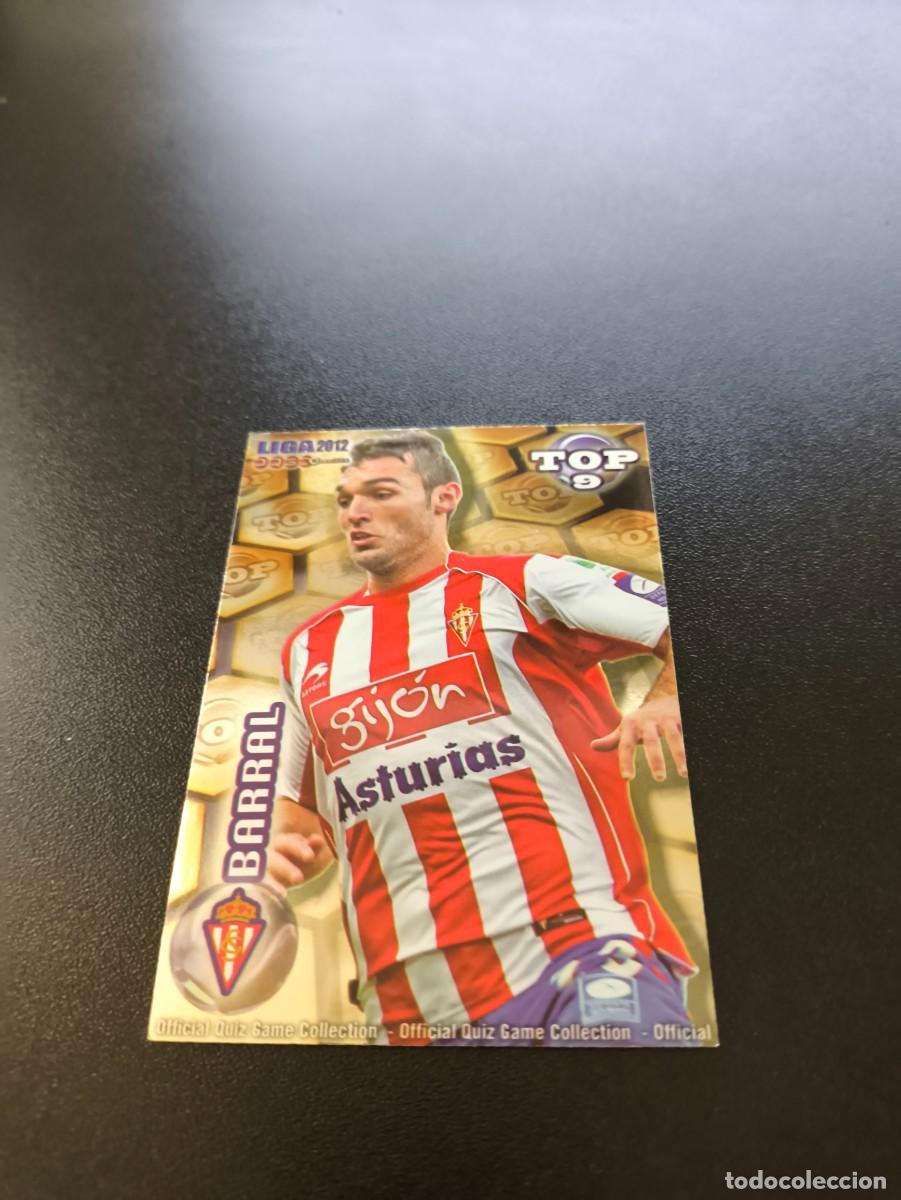 Cromos de F&uacute;tbol: 627 BARRAL SPORTING DE GIJON DORADO TOP MUNDICROMO LIGA 2011 2012 11 12 NO PANINI ESTE MEGACRACKS
