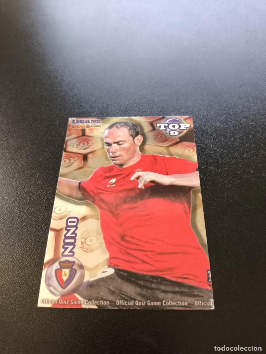Cromos de F&uacute;tbol: 629 NINO OSASUNA ROJO TOP MUNDICROMO LIGA 2011 2012 11 12 NO PANINI ESTE MEGACRACKS
