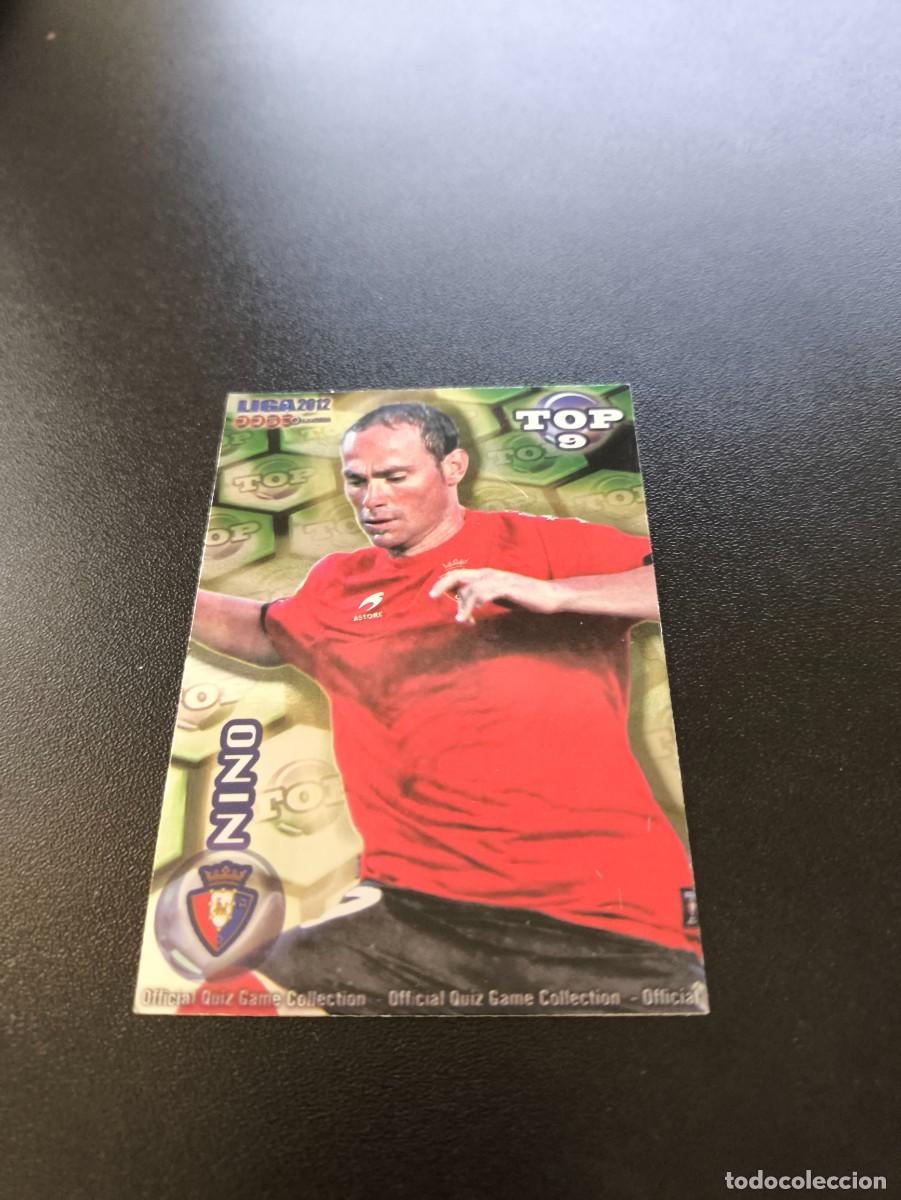 Cromos de F&uacute;tbol: 629 NINO OSASUNA VERDE TOP MUNDICROMO LIGA 2011 2012 11 12 NO PANINI ESTE MEGACRACKS