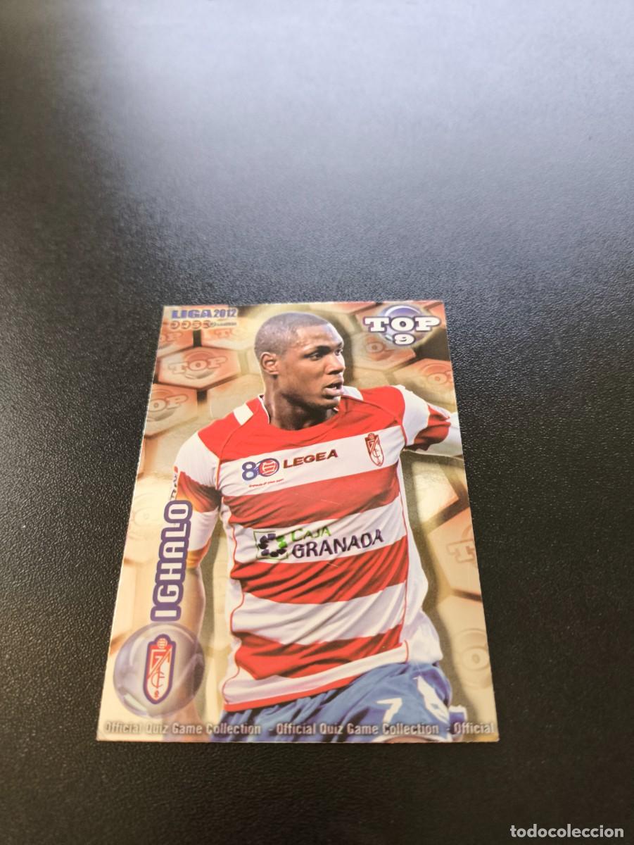 Cromos de Futebol: 630 IGHALO GRANADA ROJO TOP MUNDICROMO LIGA 2011 2012 11 12 NO PANINI ESTE MEGACRACKS