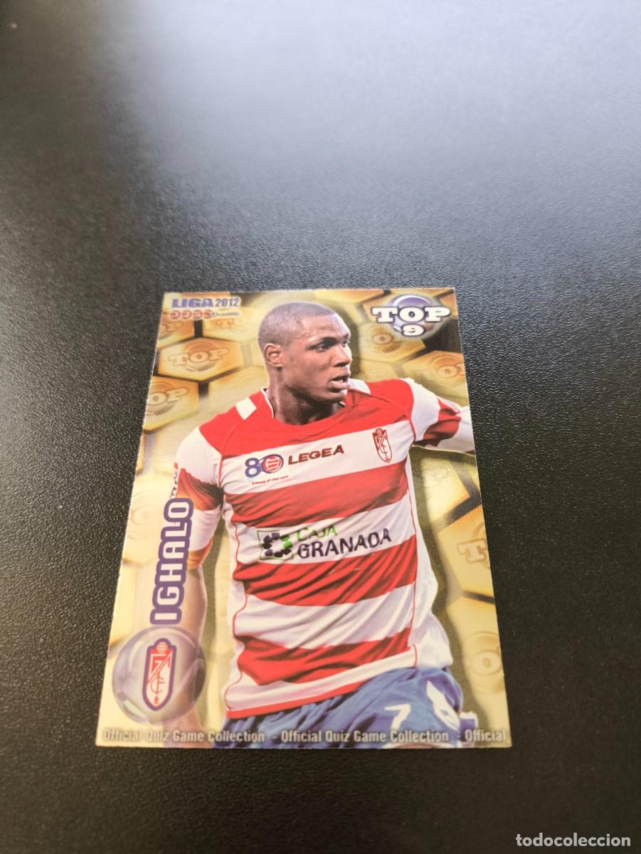 Cromos de Futebol: 630 IGHALO GRANADA DORADO TOP MUNDICROMO LIGA 2011 2012 11 12 NO PANINI ESTE MEGACRACKS