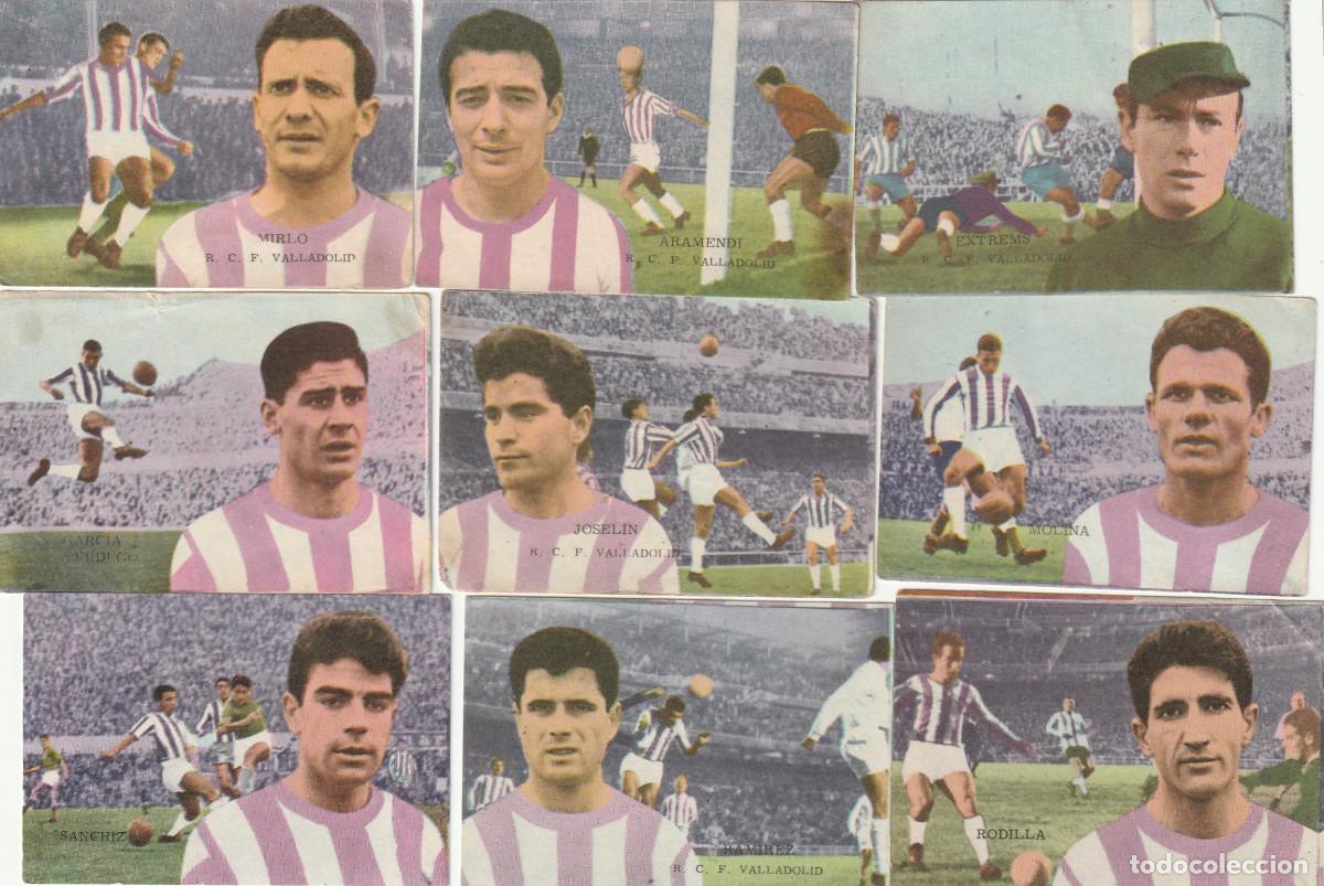 Cromos de F&uacute;tbol: 7733A -9 CROMO LIGA DISGRA 62 63 REAL VALLADOLID