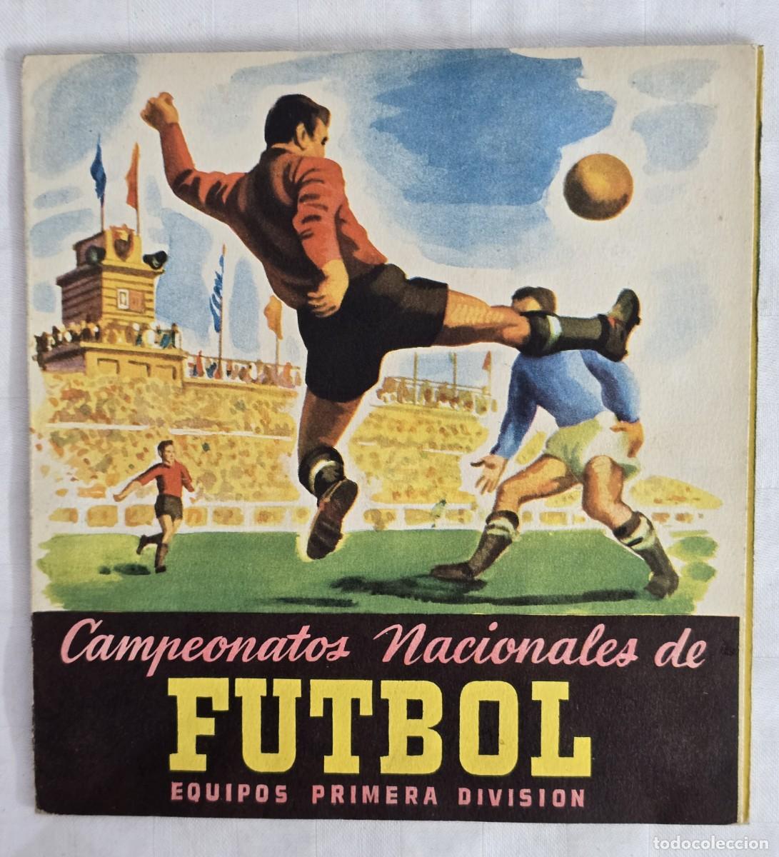 Cromos de F&uacute;tbol: Cromos - Campeonato Nacional de Futbol - Primera Divisi&oacute;n 1952-53.