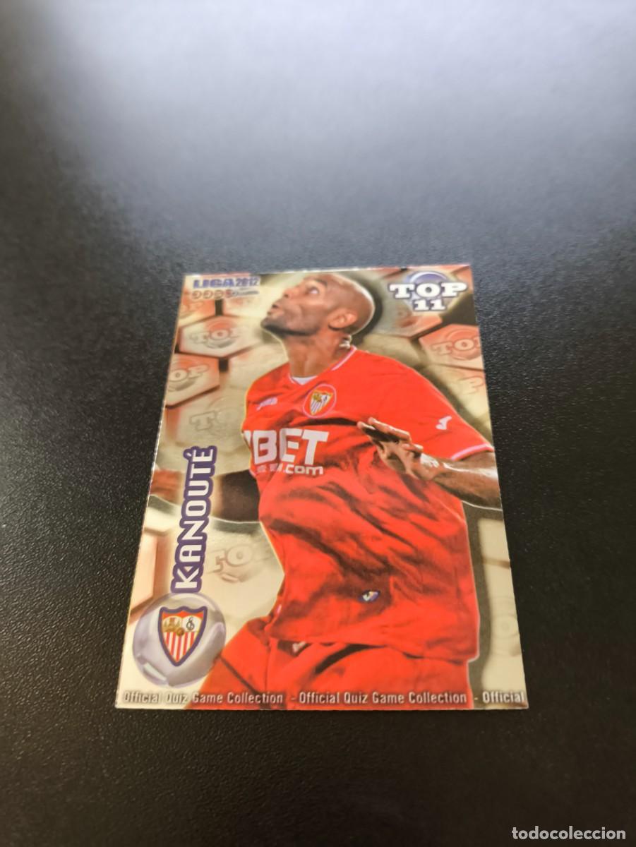Cromos de F&uacute;tbol: 635 KANOUTE SEVILLA ROJO TOP MUNDICROMO LIGA 2011 2012 11 12 NO PANINI ESTE MEGACRACKS