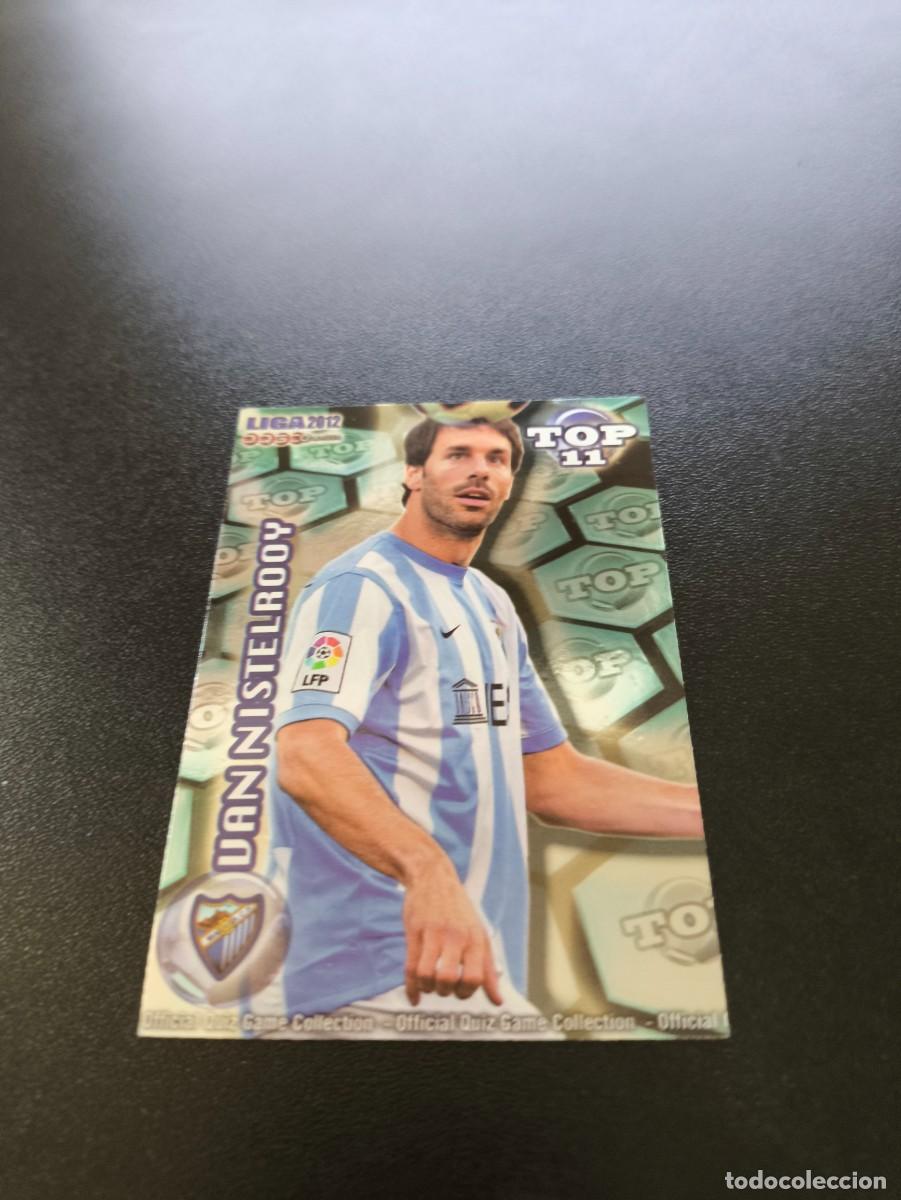 Cromos de F&uacute;tbol: 636 VAN NISTELROOY MALAGA AZUL TOP MUNDICROMO LIGA 2011 2012 11 12 NO PANINI ESTE MEGACRACKS