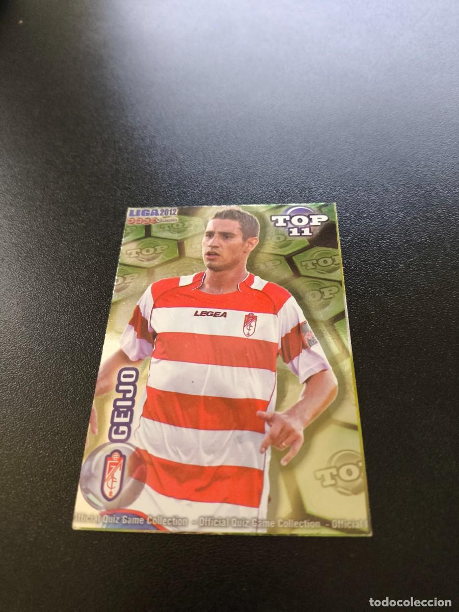 Cromos de F&uacute;tbol: 639 GEIJO GRANADA VERDE TOP MUNDICROMO LIGA 2011 2012 11 12 NO PANINI ESTE MEGACRACKS