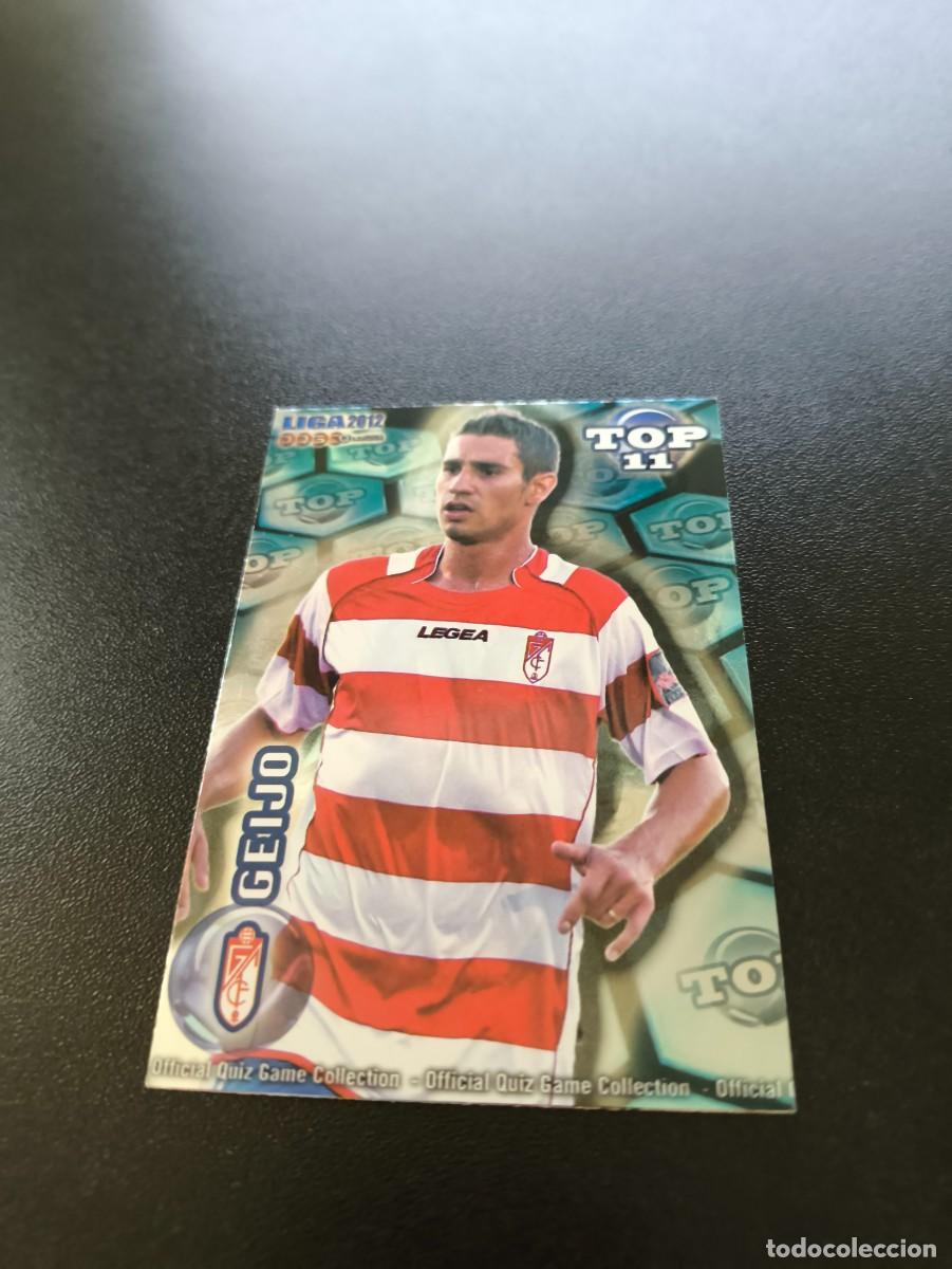 Cromos de F&uacute;tbol: 639 GEIJO GRANADA AZUL TOP MUNDICROMO LIGA 2011 2012 11 12 NO PANINI ESTE MEGACRACKS