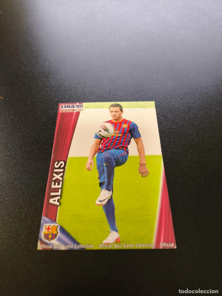 Cromos de Futebol: 642 ALEXIS SANCHEZ BARCELONA CORREGIDO MUNDICROMO LIGA 2011 2012 11 12 NO PANINI ESTE MEGACRACKS
