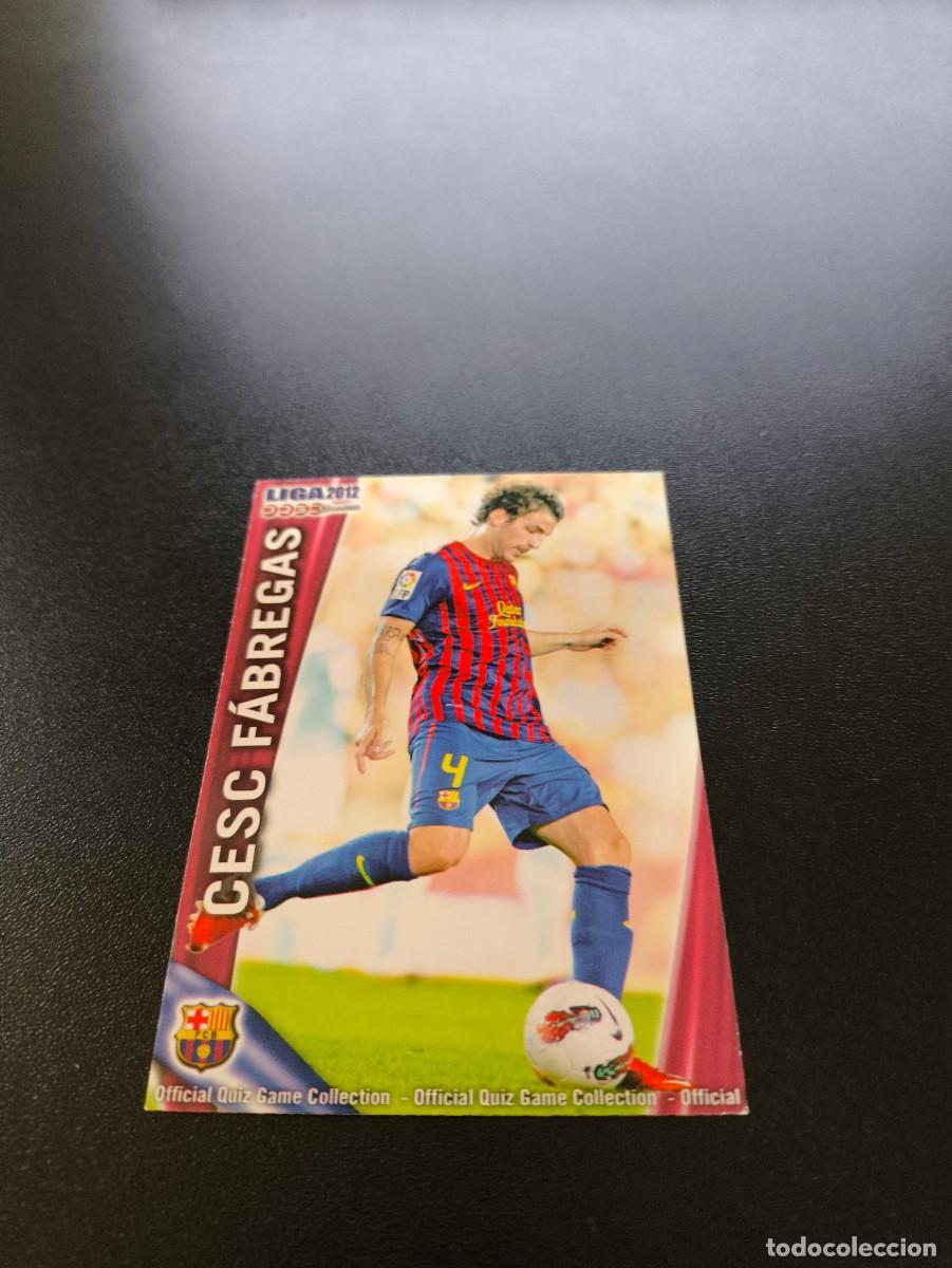 Football Stickers: 644 CESC FABREGAS BARCELONA ULTIMA HORA MUNDICROMO LIGA 2011 2012 11 12 NO PANINI ESTE MEGACRACKS
