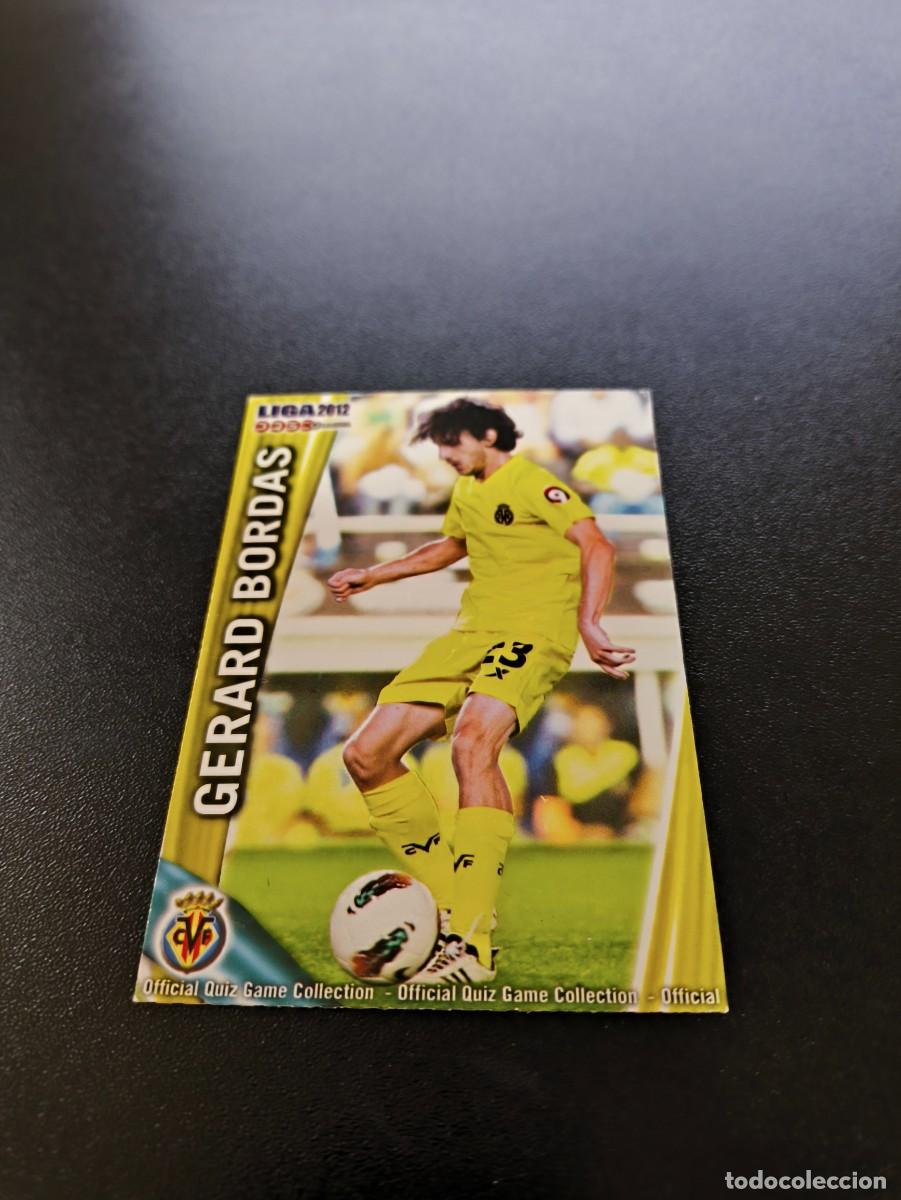 Cromos de F&uacute;tbol: 647 GERARD BORDAS VILLARREAL ULTIMA HORA MUNDICROMO LIGA 2011 2012 11 12 NO PANINI ESTE MEGACRACKS