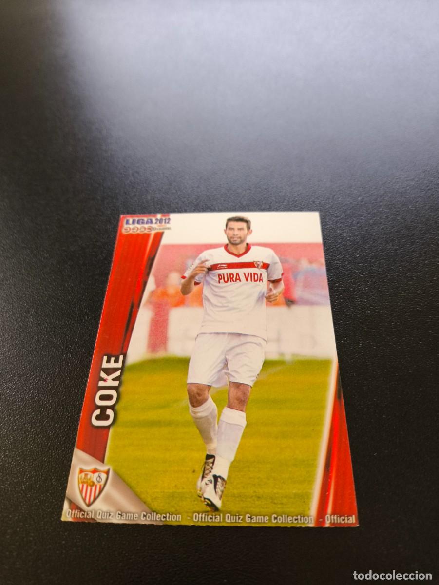 Cromos de F&uacute;tbol: 648 COKE SEVILLA ULTIMA HORA MUNDICROMO LIGA 2011 2012 11 12 NO PANINI ESTE MEGACRACKS