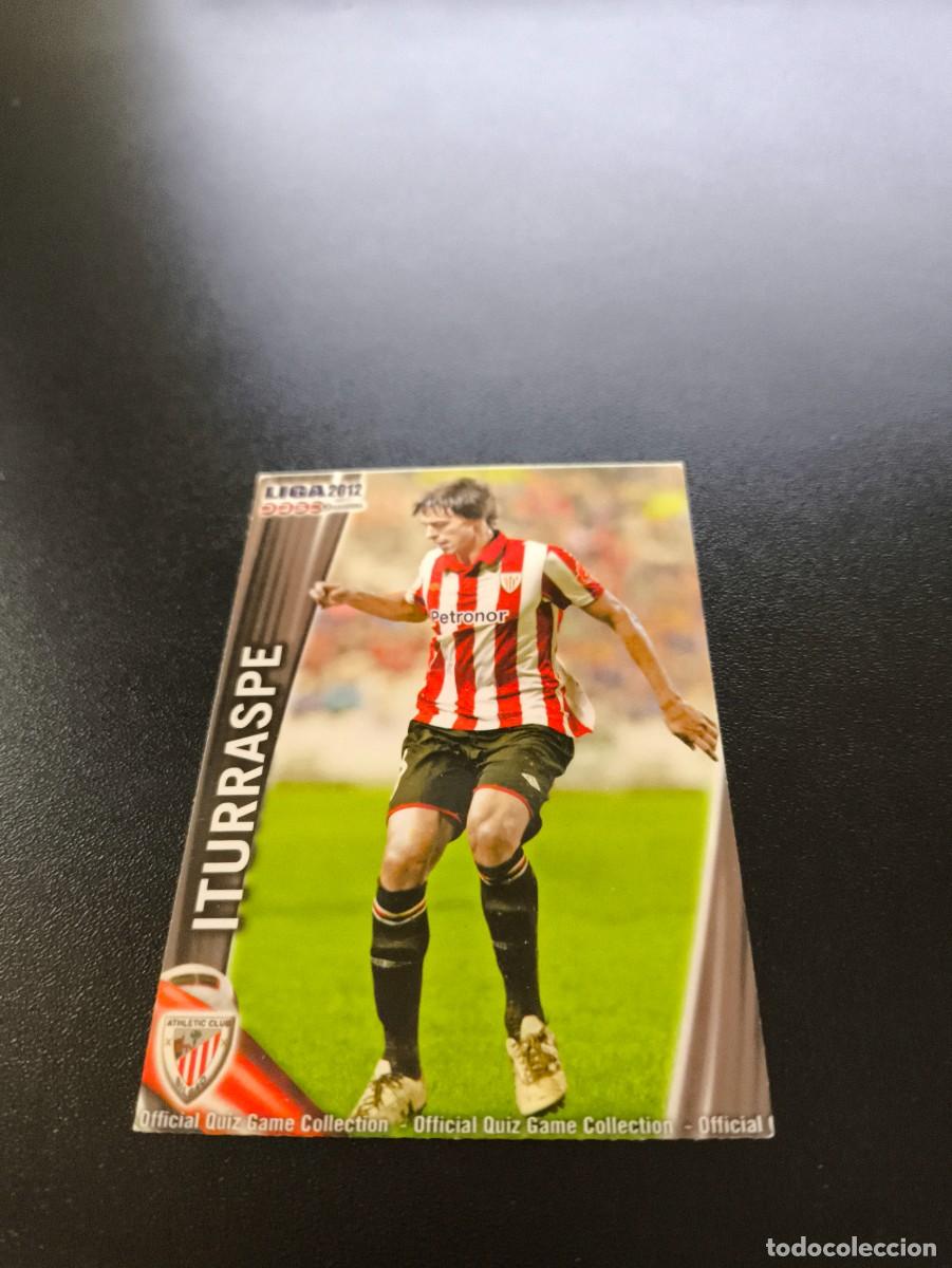 Cromos de F&uacute;tbol: 650 ITURRASPE ATHLETIC BILBAO ULTIMA HORA MUNDICROMO LIGA 2011 2012 11 12 NO PANINI ESTE MEGACRACKS