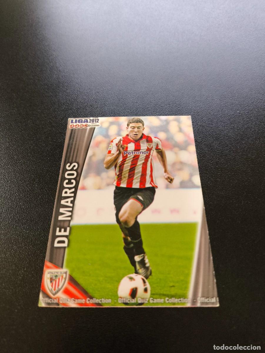 Cromos de F&uacute;tbol: 651 DE MARCOS ATHLETIC BILBAO ULTIMA HORA MUNDICROMO LIGA 2011 2012 11 12 NO PANINI ESTE MEGACRACKS