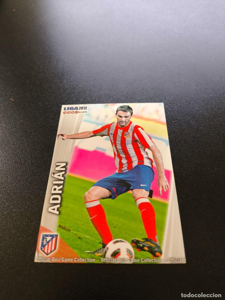 Cromos de F&uacute;tbol: 653 ADRIAN ATLETICO DE MADRID ULTIMA HORA MUNDICROMO LIGA 2011 2012 11 12 NO PANINI ESTE MEGACRACKS