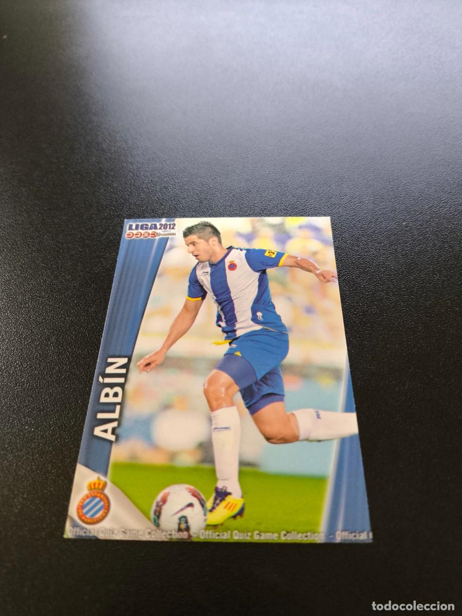 Cromos de F&uacute;tbol: 654 ALBIN ESPANYOL ESPA&Ntilde;OL ULTIMA HORA MUNDICROMO LIGA 2011 2012 11 12 NO PANINI ESTE MEGACRACKS