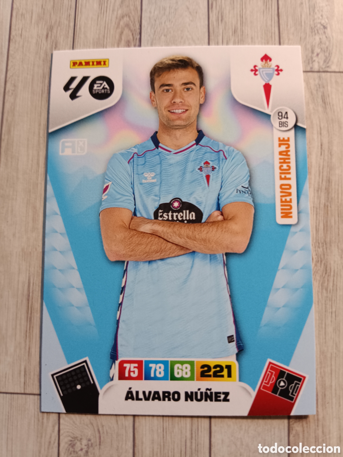 Cromos de F&uacute;tbol: 94 BIS ALVARO NU&Ntilde;EZ NUEVO FICHAJE ADRENALYN XL LIGA 2025 2026 PANINI 25 26