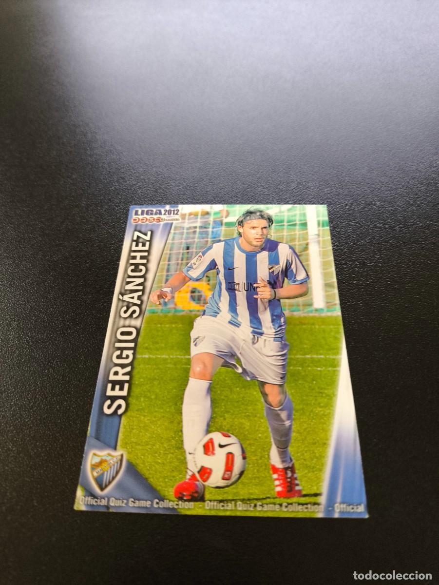 Fu&szlig;ball-Sticker: 656 SERGIO SANCHEZ MALAGA ULTIMA HORA MUNDICROMO LIGA 2011 2012 11 12 NO PANINI ESTE MEGACRACKS