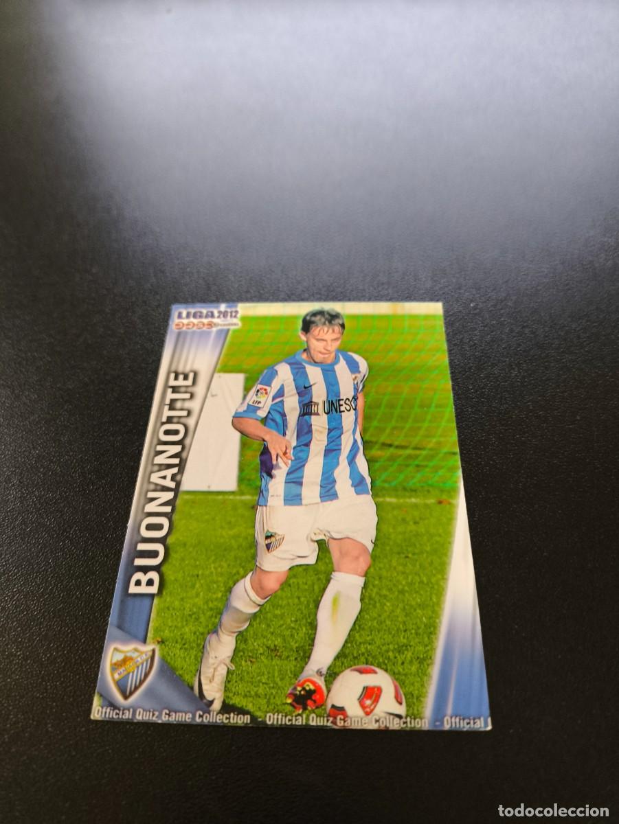 Fu&szlig;ball-Sticker: 657 BUONANOTTE MALAGA ULTIMA HORA MUNDICROMO LIGA 2011 2012 11 12 NO PANINI ESTE MEGACRACKS