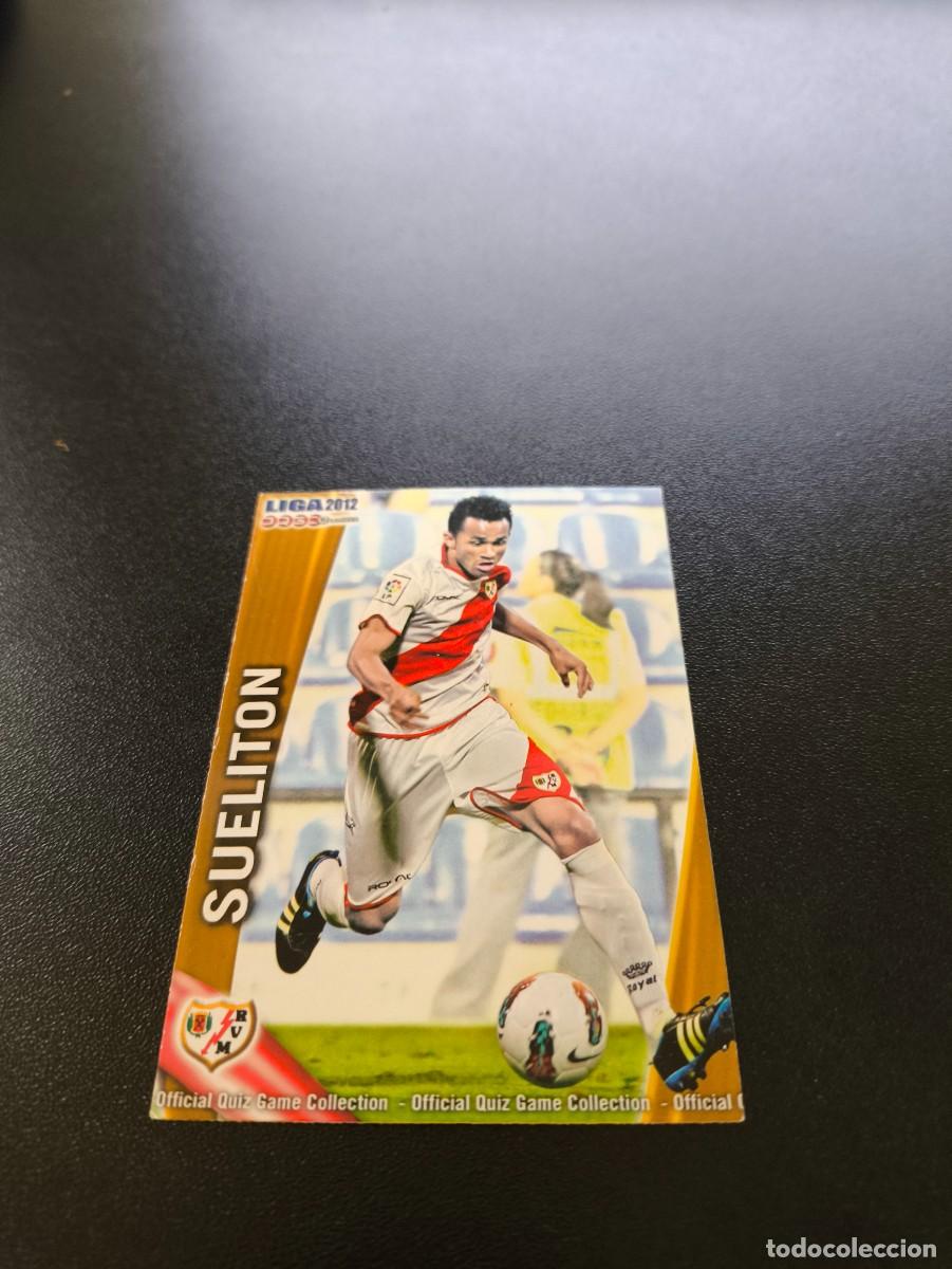 Cromos de F&uacute;tbol: 659 SUELITON RAYO VALLECANO ULTIMA HORA MUNDICROMO LIGA 2011 2012 11 12 NO PANINI ESTE MEGACRACKS