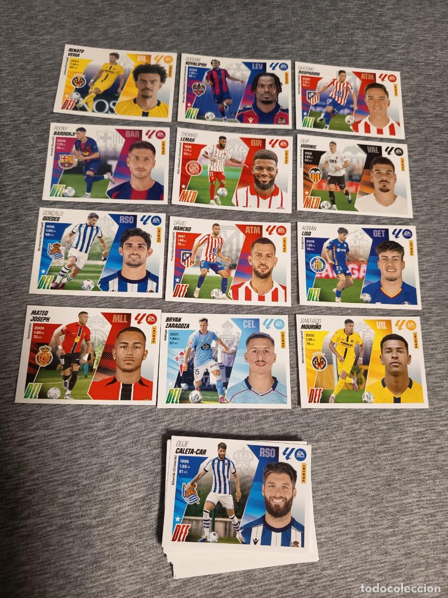 Cromos de F&uacute;tbol: Liga este 25 26 Panini LOTE DE 37.CROMOS ULTIMOS FICHAJES TODOS DIFERENTES nuevos sin pegar