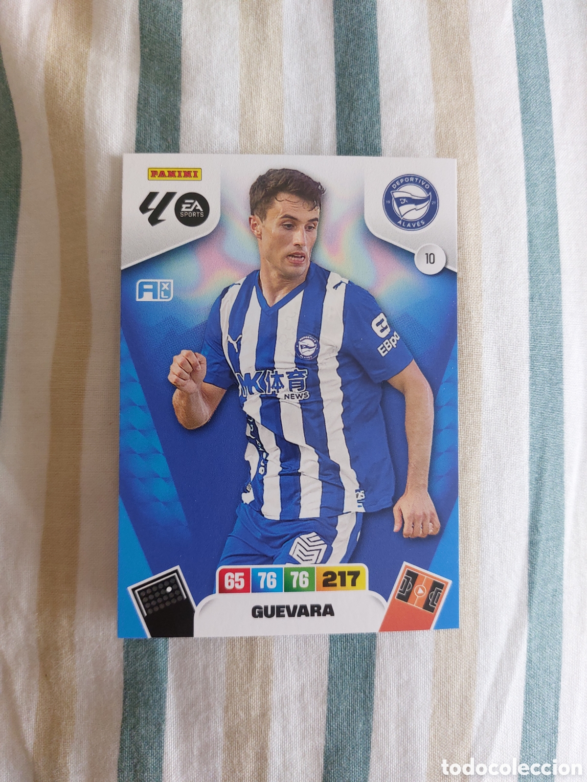 Cromos de F&uacute;tbol: 10 GUEVARA ALAVES LIGA ADRENALYN XL 2025 2026 25 26