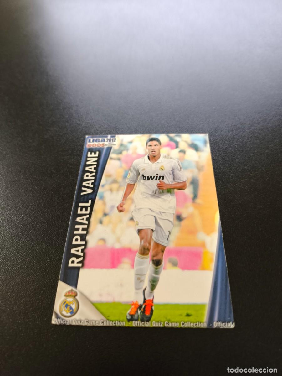 Cromos de F&uacute;tbol: 661 RAPHAEL VARANE REAL MADRID ULTIMA HORA MUNDICROMO LIGA 2011 2012 11 12 NO PANINI ESTE MEGACRACKS
