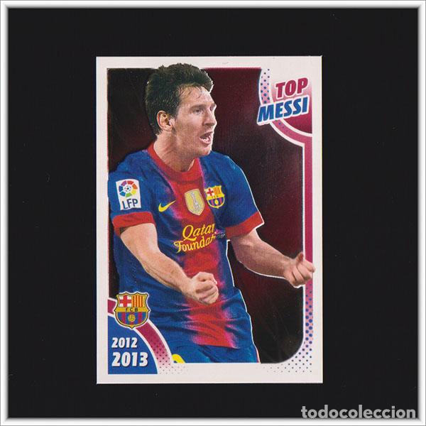 Cromos de F&uacute;tbol: COLECCI&Oacute;N OFICIAL BARCELONA 2012 2013 12 13 PANINI TOP MESSI 169 BAR&Ccedil;A ALBUM LIGA F&Uacute;TBOL