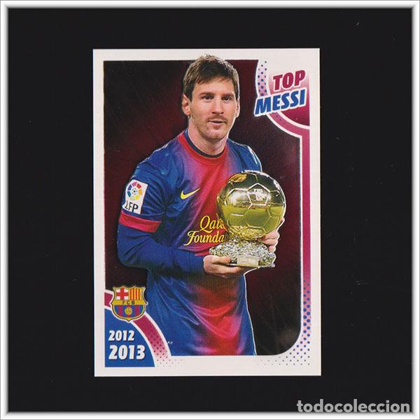 Cromos de F&uacute;tbol: COLECCI&Oacute;N OFICIAL BARCELONA 2012 2013 12 13 PANINI TOP MESSI 167 BAL&Oacute;N DE ORO BAR&Ccedil;A LIGA ALBUM