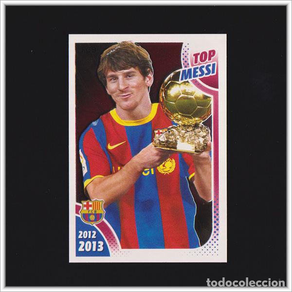 Cromos de F&uacute;tbol: COLECCI&Oacute;N OFICIAL BARCELONA 2012 2013 12 13 PANINI TOP MESSI 165 BAL&Oacute;N DE ORO BAR&Ccedil;A LIGA ALBUM