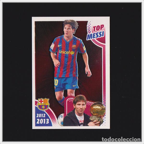 Cromos de F&uacute;tbol: COLECCI&Oacute;N OFICIAL BARCELONA 2012 2013 12 13 PANINI TOP MESSI 164 BAL&Oacute;N DE ORO BAR&Ccedil;A LIGA ALBUM