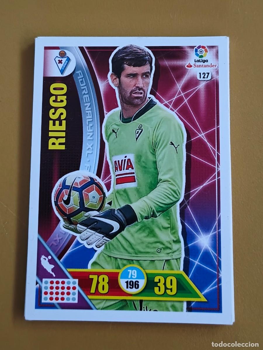 Cromos de F&uacute;tbol: riesgo, adrenalyn 2016 17
