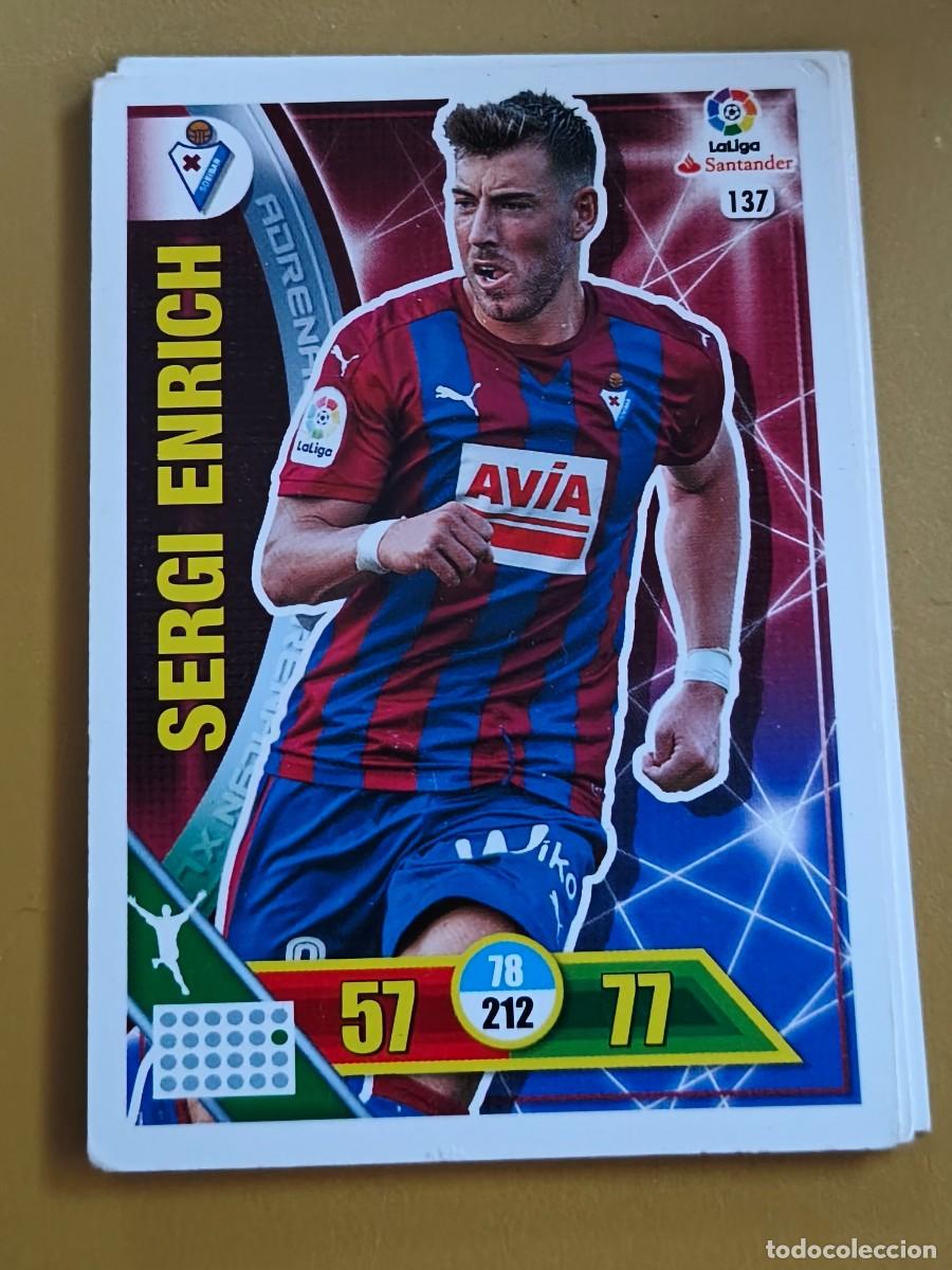 Cromos de F&uacute;tbol: sergi enrich, adrenalyn 2016 17