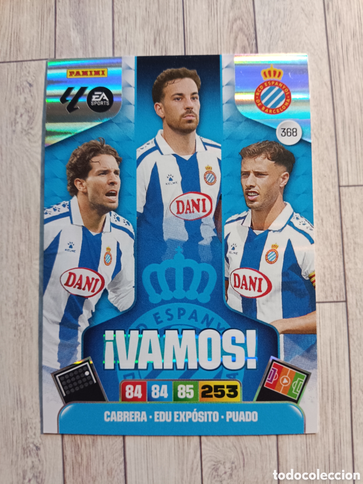 Cromos de F&uacute;tbol: 368 VAMOS ESPA&Ntilde;OL ESPANYOL ADRENALYN XL LIGA 2025 2026 PANINI 25 26