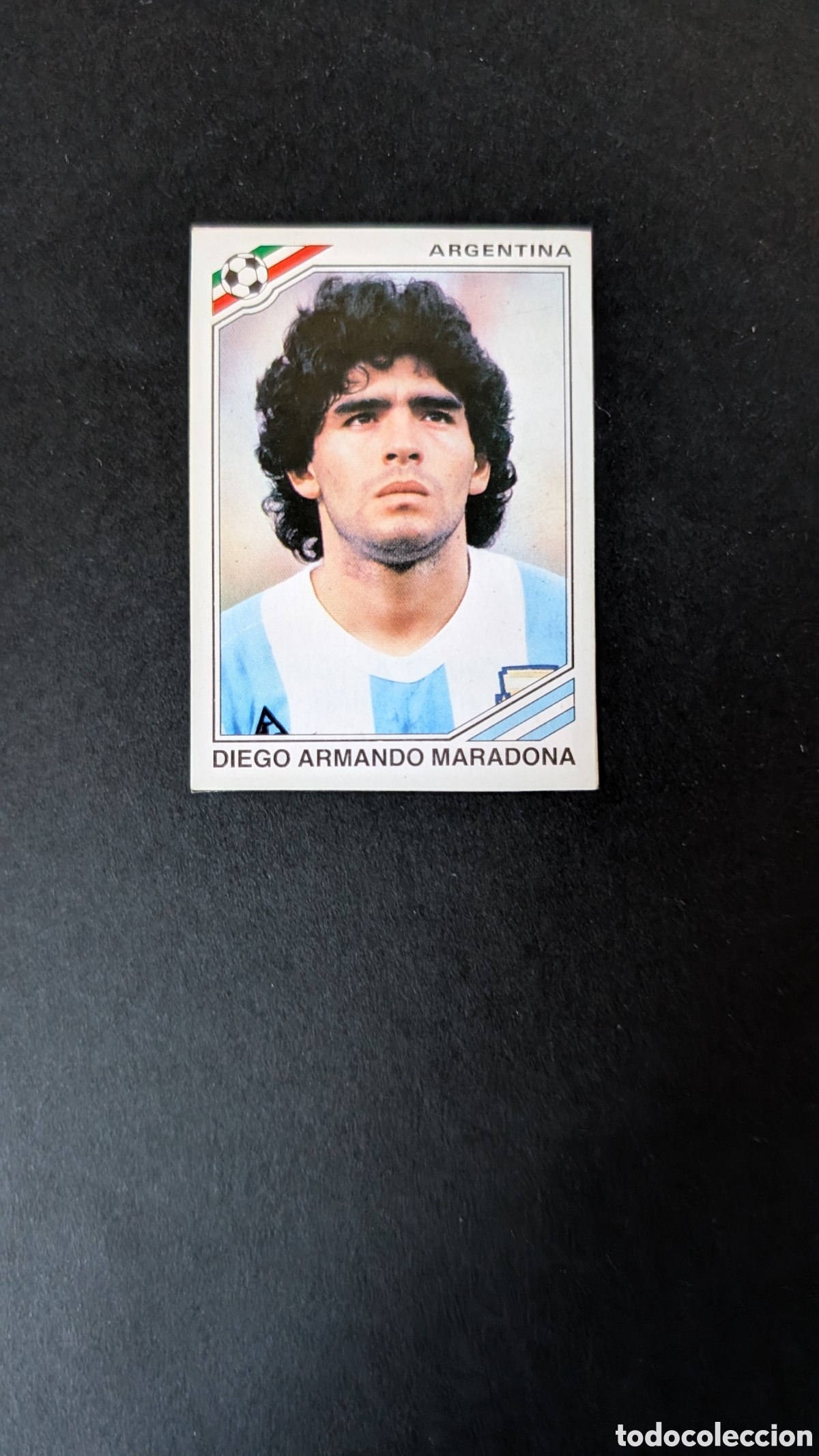 Cromos de F&uacute;tbol: DIEGO ARMANDO MARADONA ARGENTINA 84 MUNDIAL MEXICO 1986 86 PANINI RECUPERADO