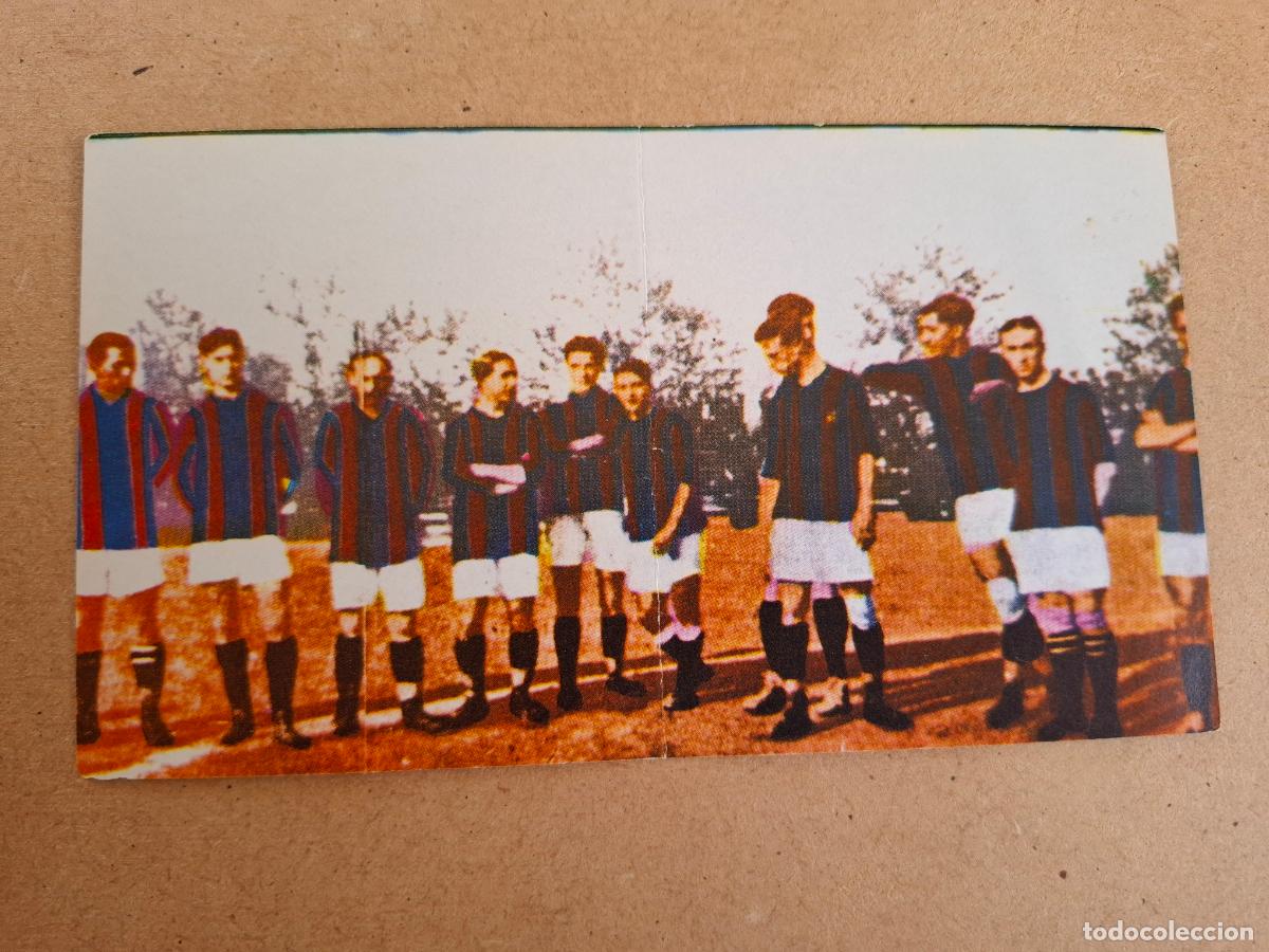 Cromos de F&uacute;tbol: 75 A&Ntilde;OS DEL FC BARCELONA - GRAF. EXCELSIOR - 64 CAMPE&Oacute;N DE ESPA&Ntilde;A 1912 ( NUNCA PEGADO )