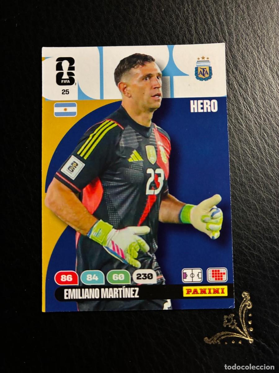 Cromos de F&uacute;tbol: 25 EMILIANO FERNANDEZ DIBU ARGENTINA FIFA WORLD CUP ADRENALYN MUNDIAL 2026 26 PANINI